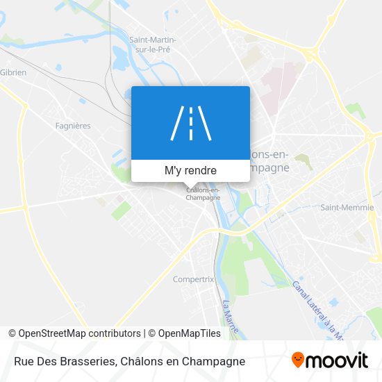 Rue Des Brasseries plan