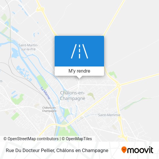 Rue Du Docteur Pellier plan