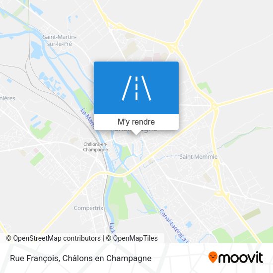 Rue François plan
