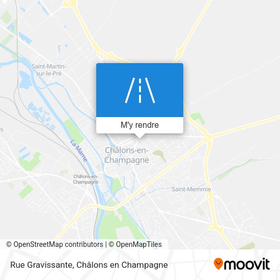 Rue Gravissante plan