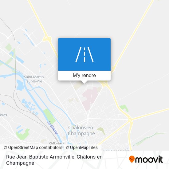 Rue Jean-Baptiste Armonville plan