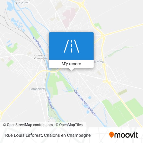 Rue Louis Laforest plan