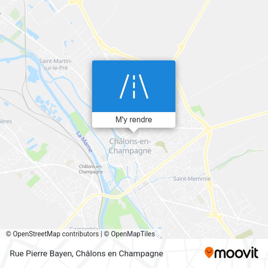 Rue Pierre Bayen plan