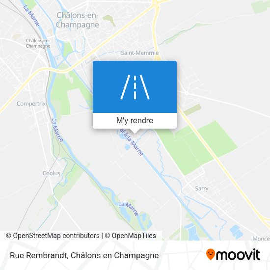 Rue Rembrandt plan