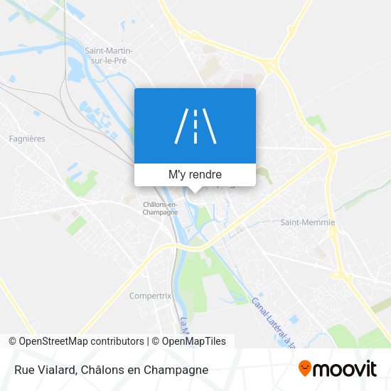 Rue Vialard plan