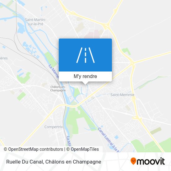 Ruelle Du Canal plan