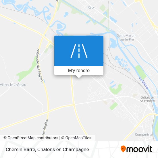 Chemin Barré plan