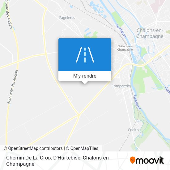 Chemin De La Croix D'Hurtebise plan