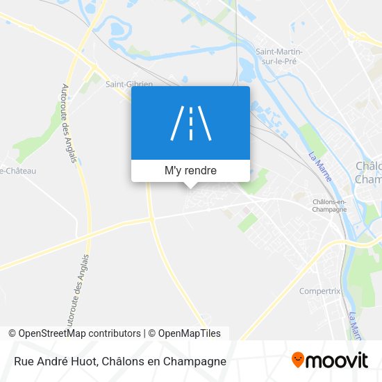 Rue André Huot plan