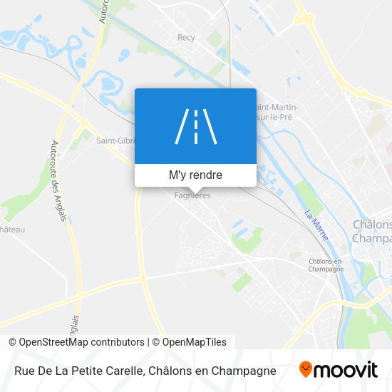 Rue De La Petite Carelle plan