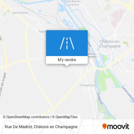 Rue De Madrid plan