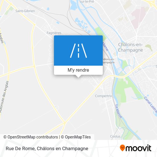 Rue De Rome plan