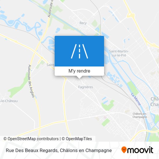 Rue Des Beaux Regards plan