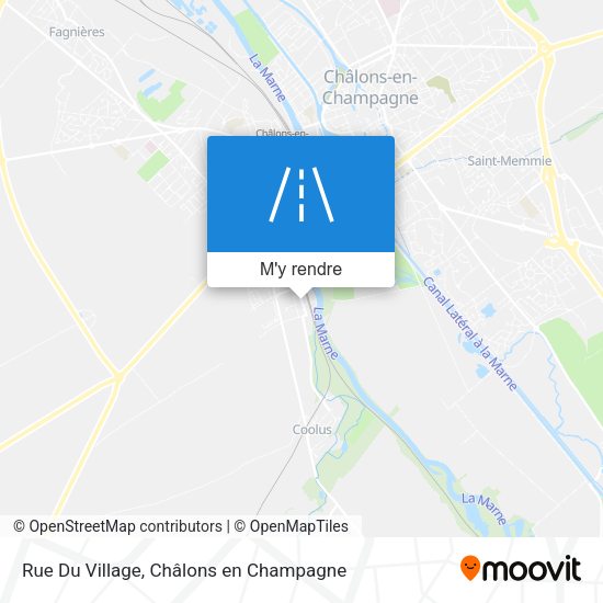 Rue Du Village plan