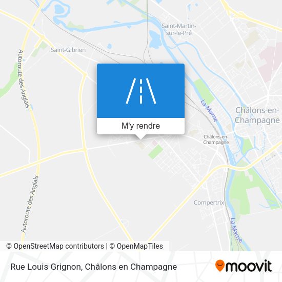 Rue Louis Grignon plan