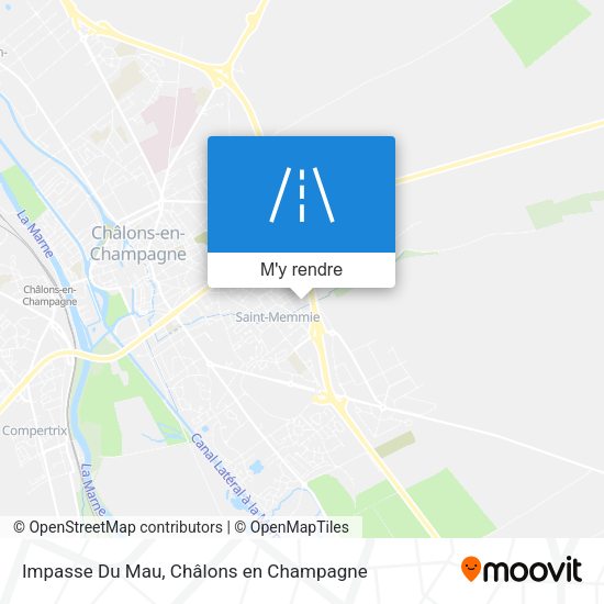 Impasse Du Mau plan