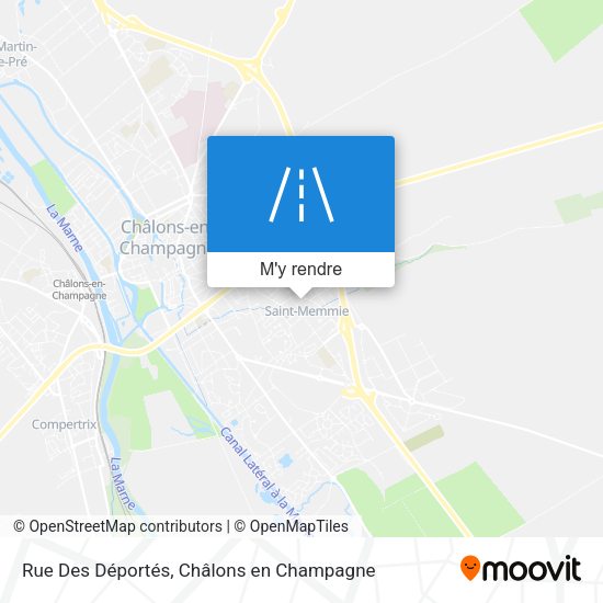 Rue Des Déportés plan