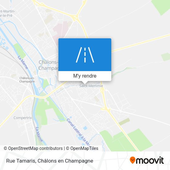 Rue Tamaris plan