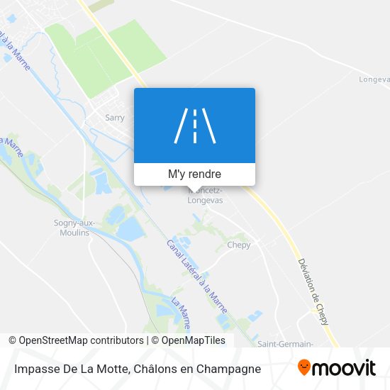 Impasse De La Motte plan
