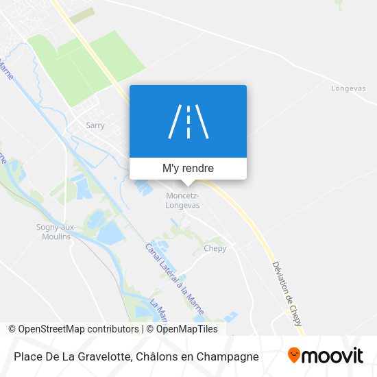 Place De La Gravelotte plan