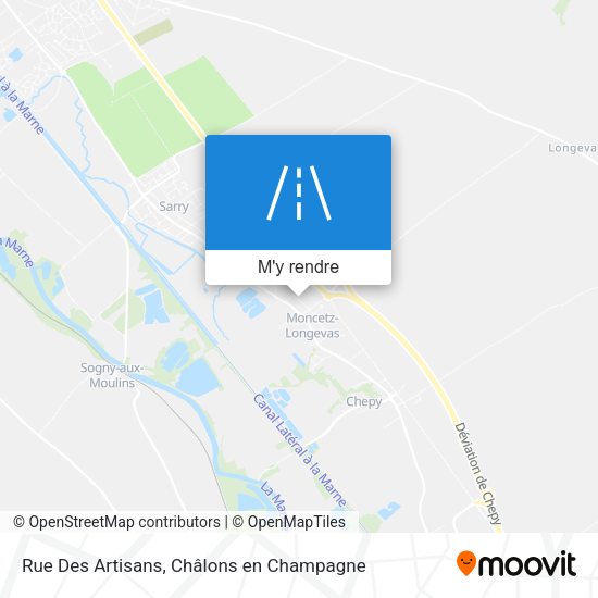 Rue Des Artisans plan