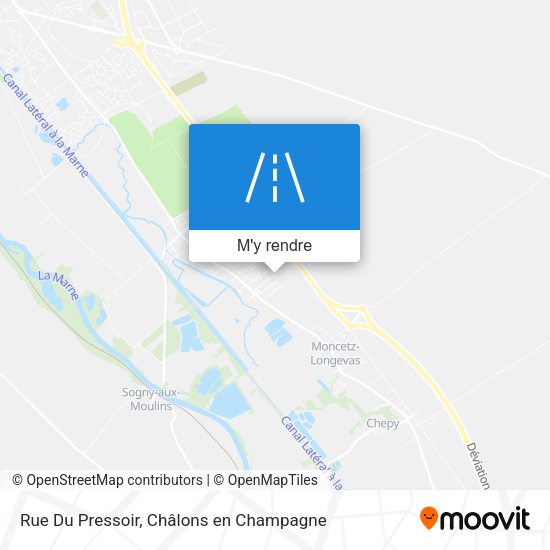 Rue Du Pressoir plan