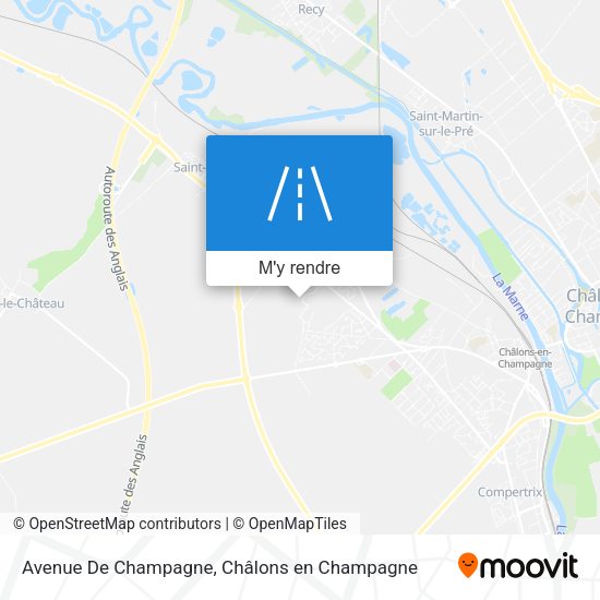 Avenue De Champagne plan