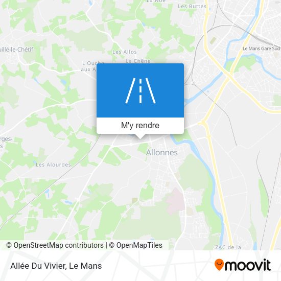 Allée Du Vivier plan