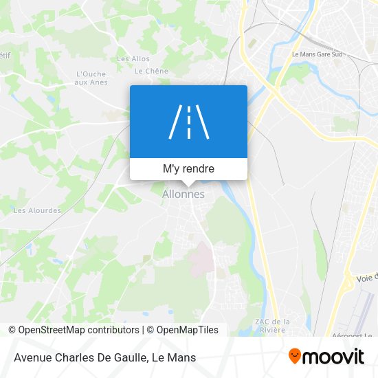 Avenue Charles De Gaulle plan