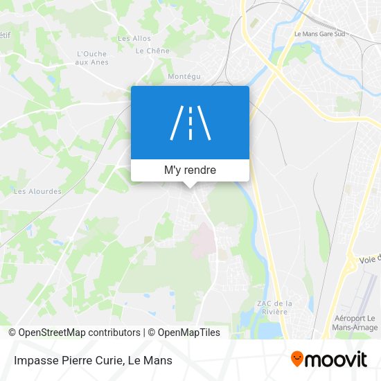 Impasse Pierre Curie plan