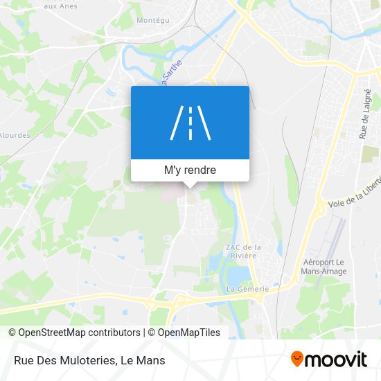 Rue Des Muloteries plan