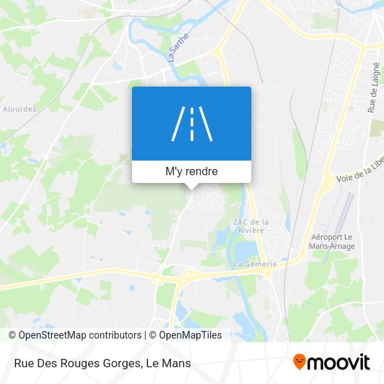 Rue Des Rouges Gorges plan