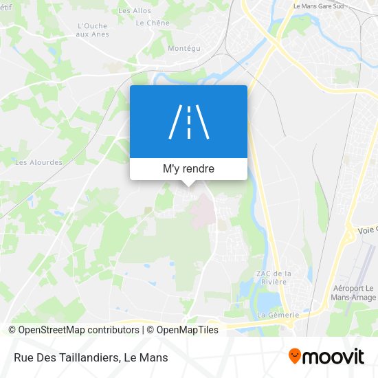 Rue Des Taillandiers plan