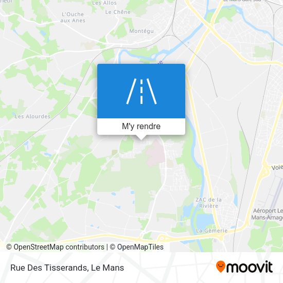 Rue Des Tisserands plan