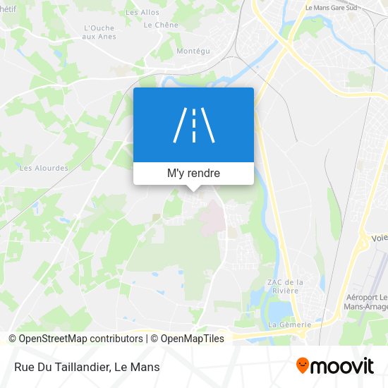 Rue Du Taillandier plan