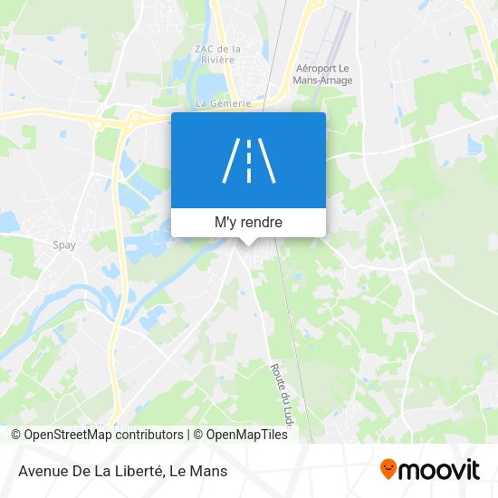 Avenue De La Liberté plan