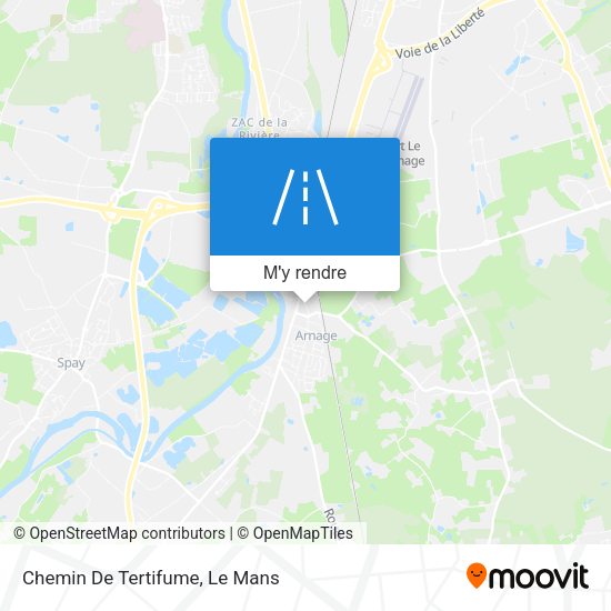 Chemin De Tertifume plan