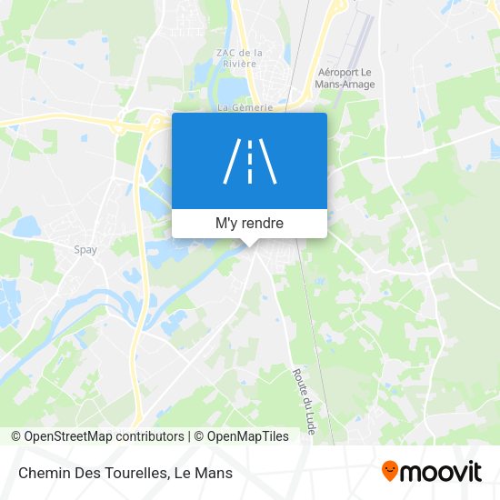 Chemin Des Tourelles plan