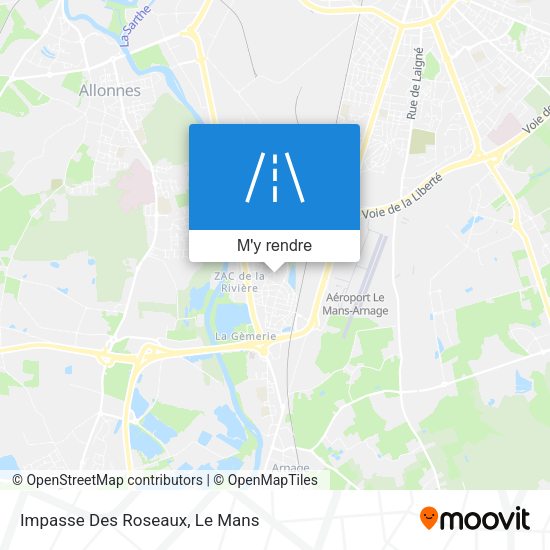 Impasse Des Roseaux plan