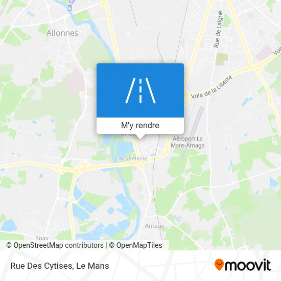 Rue Des Cytises plan