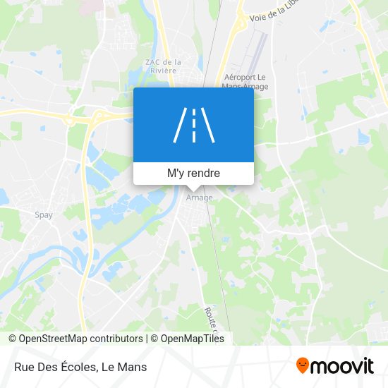 Rue Des Écoles plan