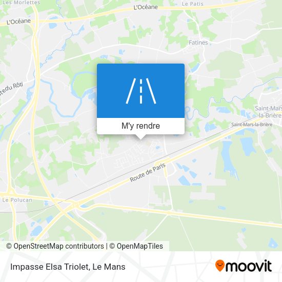 Impasse Elsa Triolet plan