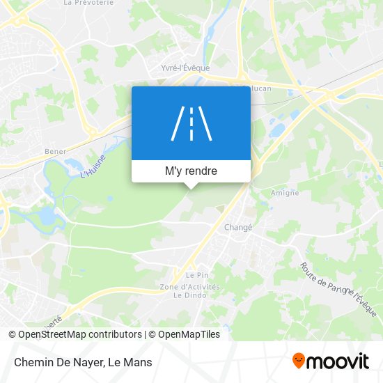 Chemin De Nayer plan
