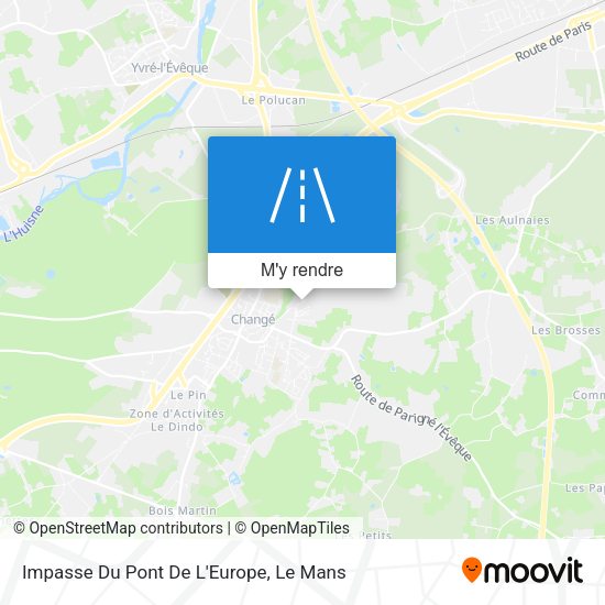 Impasse Du Pont De L'Europe plan