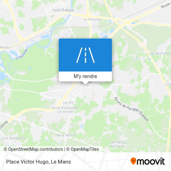 Place Victor Hugo plan