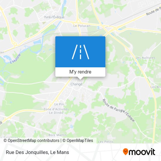 Rue Des Jonquilles plan