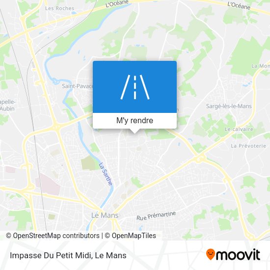 Impasse Du Petit Midi plan