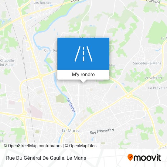 Rue Du Général De Gaulle plan