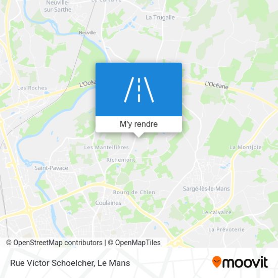Rue Victor Schoelcher plan