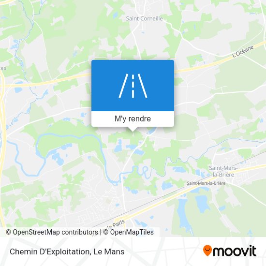 Chemin D'Exploitation plan
